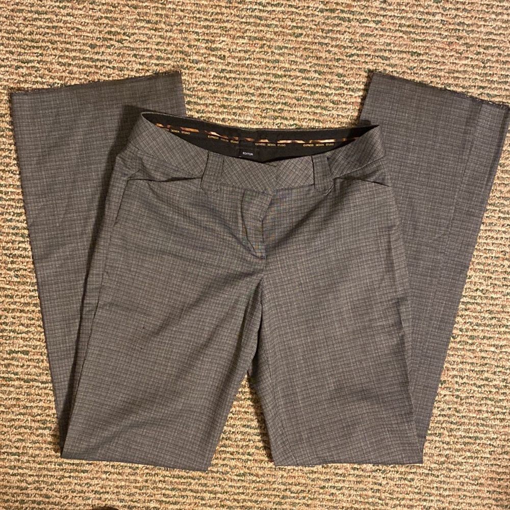 Express Editor Pants / Slacks Size 4 Extra Long - image 6